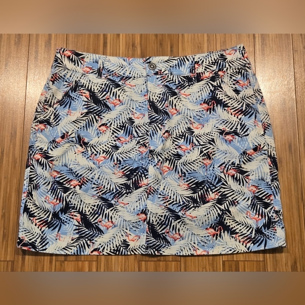 ❤️ Liz Claiborne Tropical Print Skirt